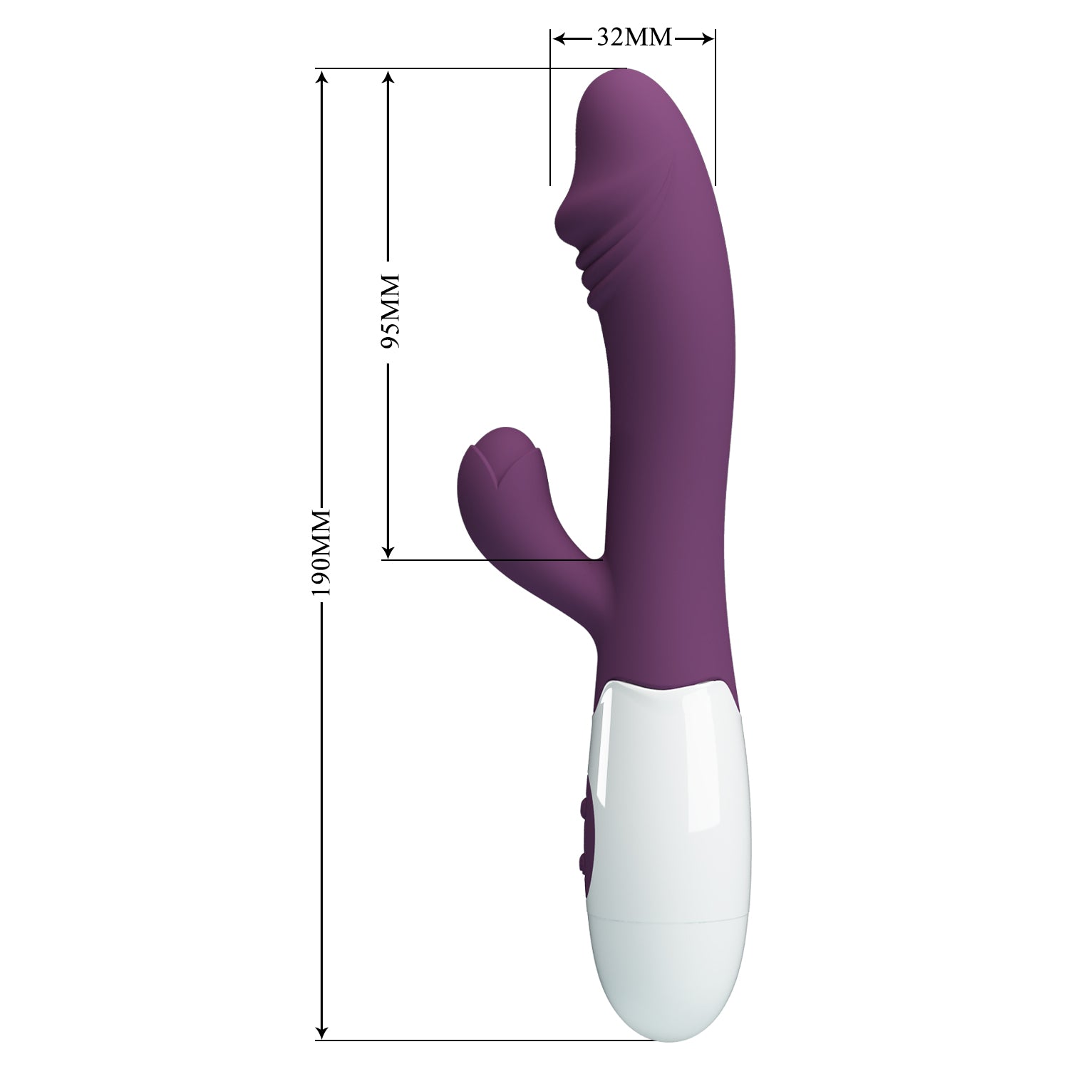 PrettyLove Snappy morado vista lateral
