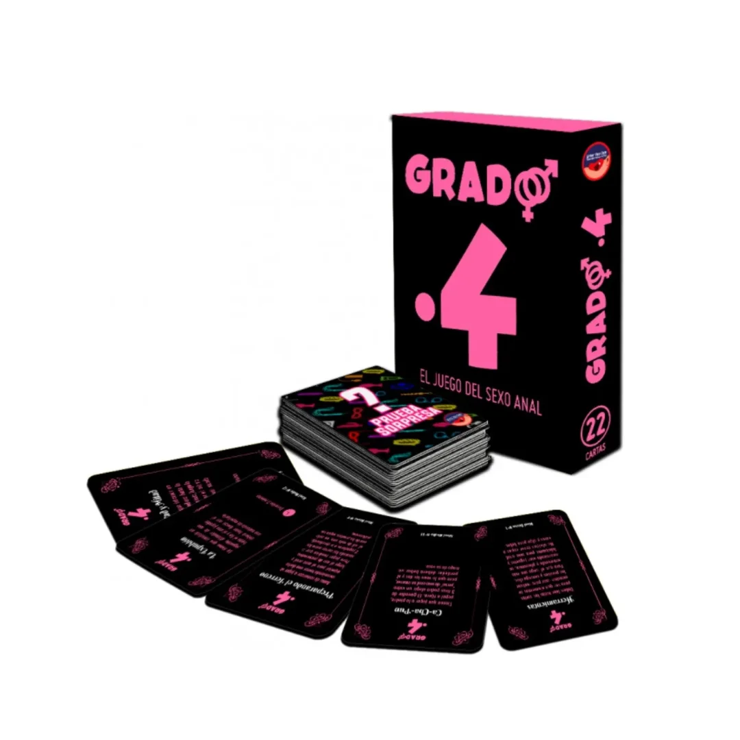 Grado 4 | Juego de Cartas de Exploración Anal